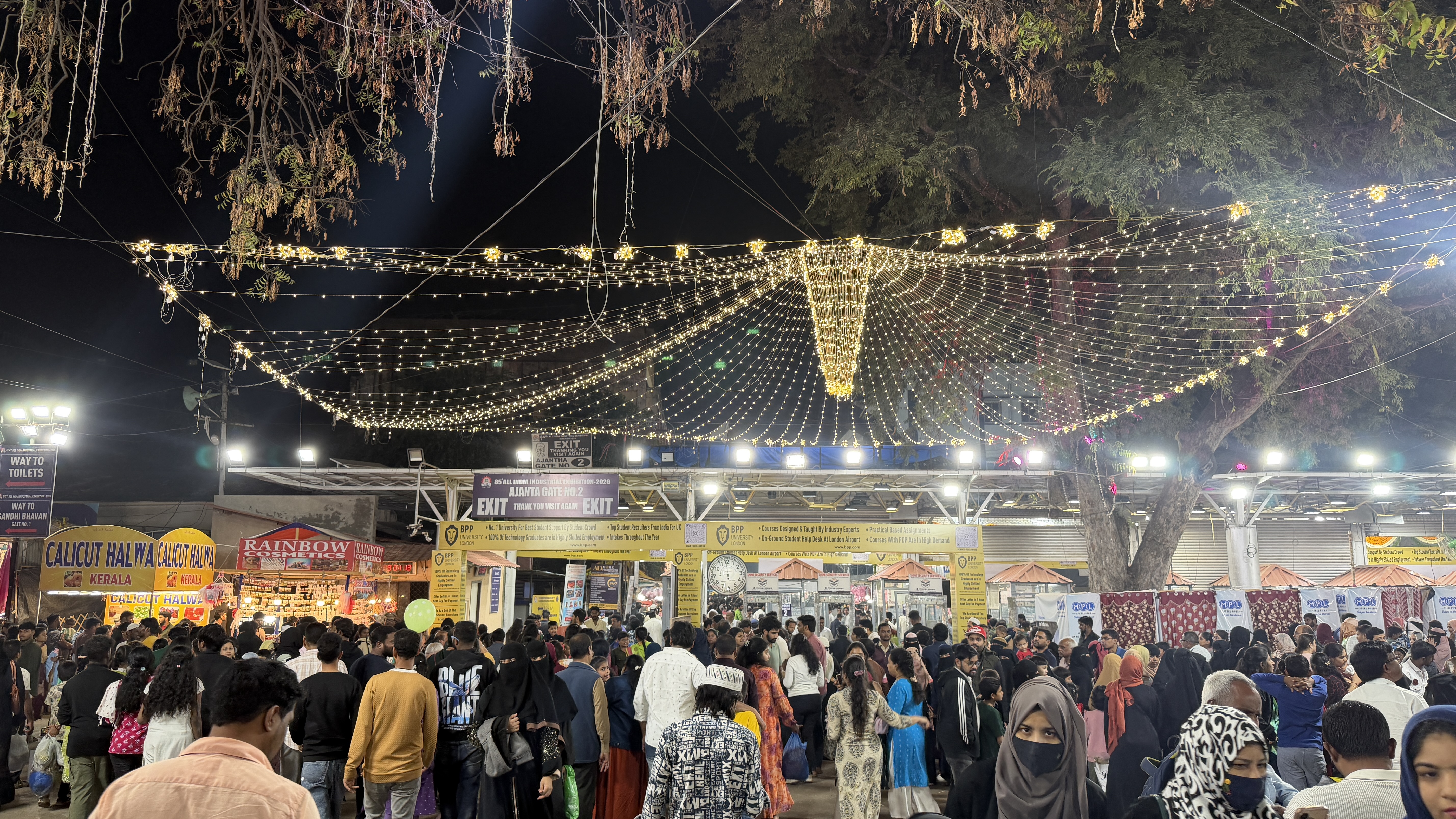 Nampally Exhibition outdoor advertising